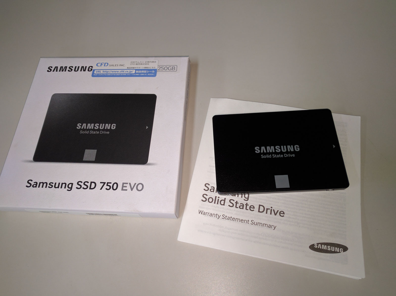 旧世代SSD更新の時が来た、Samsung 750 Music Box