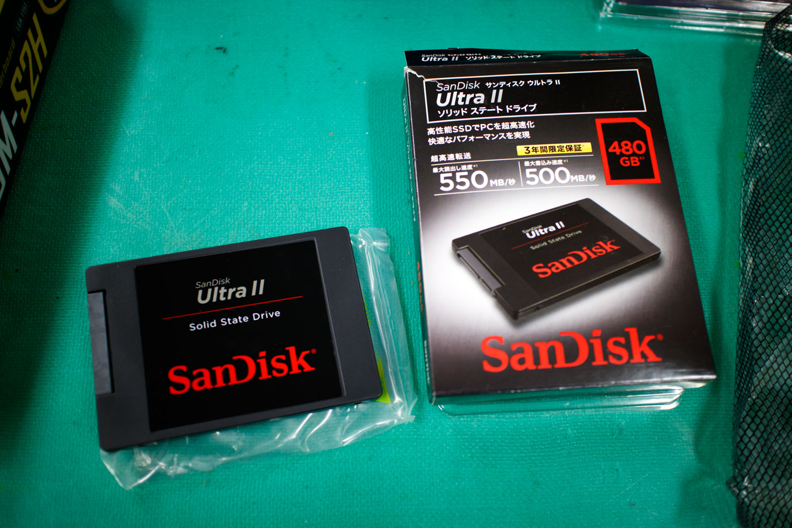 安さがウリなのか？Sandisk Ultra II SSD 480GB - Music Box
